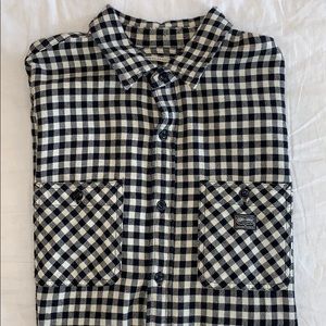 Classic Fit Button Down Flannel Work-shirt